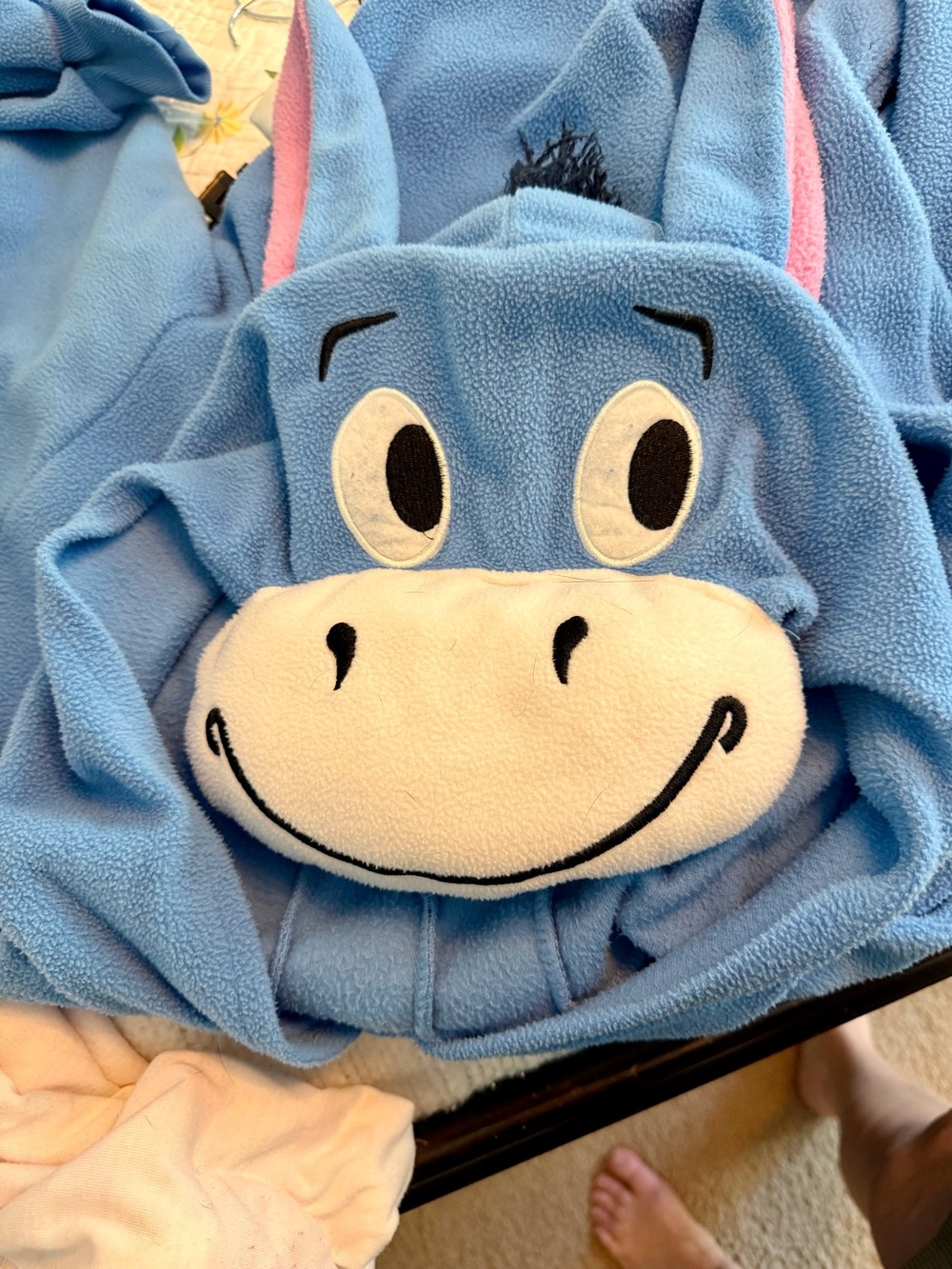 Eeyore Onesie Pajama Costume | Size Medium